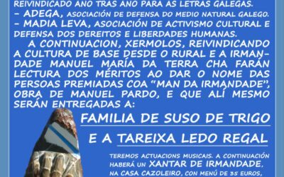 XV FESTA DE AFIRMACIÓN E DIGNIDADE. 26 DE SEPTIEMBRE DE 2026 EN EL PEDREGAL DE IRIMIA. MEIRA.